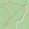 Trace GPS Balade au Col de la Schleif - Dabo, itinéraire, parcours