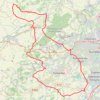Trace GPS 2020 05 24 C3 Concentration Castera, itinéraire, parcours