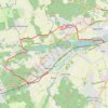 Trace GPS Bruyéres-le-Châtel, itinéraire, parcours