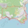 Trace GPS Tour du Dramont - Belvédère de la Batterie - Terres et pierres d'Azur, itinéraire, parcours
