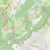 Trace GPS Plateau des Petites Roches, itinéraire, parcours