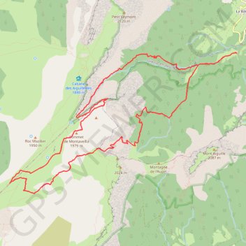 Trace GPS Traversée Queyrie - Peyre Rouge, les carrières romaines, itinéraire, parcours