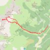 Trace GPS La Grande Muraille depuis le Biollay (Lauzière), itinéraire, parcours