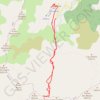 Trace GPS Capu Rossu, itinéraire, parcours