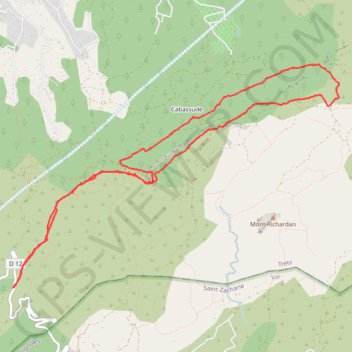 Trace GPS Ermitage de Saint-Jean du Puy, itinéraire, parcours