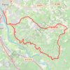 Trace GPS Côtes entre 2 mers - Bouliac, itinéraire, parcours
