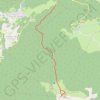 Trace GPS Pic du Gar, itinéraire, parcours