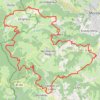 Trace GPS 47km - D1241m - Lezigneux Chazelles sur Lavieu Lerigneux Bard Lezigneux - parcours_2064417, itinéraire, parcours