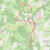 Trace GPS Autour de Saint-Bonnet le Château, itinéraire, parcours