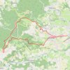 Trace GPS Monts du lyonnais - vaugneray - malval - balmont - jumeaux, itinéraire, parcours