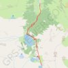 Trace GPS Lac d'Espingo - Lac d'Oo, itinéraire, parcours