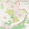 Trace GPS Tête de l'Estrop par la vallée de la Bléone, itinéraire, parcours