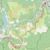 Trace GPS GR Chassezac - Étape 3, itinéraire, parcours