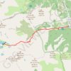 Trace GPS Lac des Mesches - Refuge des merveilles, itinéraire, parcours