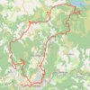 Trace GPS MENDE / CHARPAL - VTT N°6, itinéraire, parcours