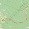 Trace GPS La Nouvelle (passage au point de vue), le Col des Boeufs, itinéraire, parcours