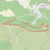 Trace GPS Tête du Grand Puech depuis Mimet, itinéraire, parcours