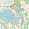 Trace GPS Les 2 Amants - Autour du lac de Poses, itinéraire, parcours