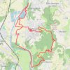 Trace GPS PB Trial St Romain 09 Mai 2020, itinéraire, parcours
