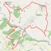 Trace GPS Ger, Saint-Jean-des-Bois, Yvrandes, Les Trois Cheminées, itinéraire, parcours