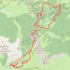 Trace GPS Beuil Dôme de Barrot, itinéraire, parcours