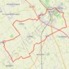 Trace GPS Circuit de l'Houtland intérieur - Socx, itinéraire, parcours