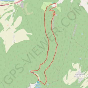 Trace GPS De Velars au Leuzeu, itinéraire, parcours