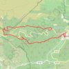 Trace GPS Lagrasse et les chemins de Notre-Dame du Carla, itinéraire, parcours