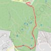Trace GPS Mount Coot-tha Lookout Trail, itinéraire, parcours