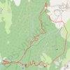 Trace GPS 2021-10-20 Bellefont, itinéraire, parcours