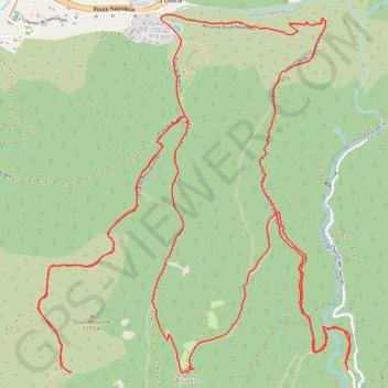 Trace GPS De Saint-Vallier à Escragnolles par le GR 406 bis, itinéraire, parcours