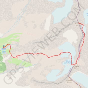 Trace GPS Pic Coolidge, itinéraire, parcours