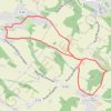 Trace GPS Moulin de Montbrun-Lauragais, itinéraire, parcours