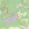 Trace GPS Réserve Naturelle Ellergronn - Ottange, itinéraire, parcours