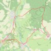 Trace GPS Boucle du vignoble Vézelien, itinéraire, parcours