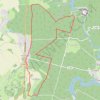 Trace GPS Boucle VTT dans la forêt domaniale de Mervent-Vouvant, itinéraire, parcours