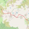Trace GPS Du refuge de Manganu au refuge de Petra Piana, itinéraire, parcours