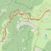 Trace GPS Jura-Le Reculet depuis la Rivière, itinéraire, parcours