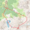 Trace GPS Belledonne-Rocher Blanc, itinéraire, parcours