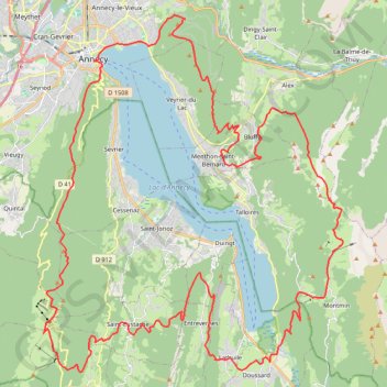 Trace GPS Salomon Gore-Tex MaXi-Race 2018 - MaXi-Race, itinéraire, parcours