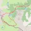 Trace GPS Pic de la Chourique, itinéraire, parcours