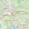 Trace GPS GR653D De Céreste (Alpes-de-Haute-Provence) à Arles (Bouches-du-Rhône), itinéraire, parcours