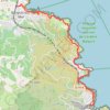 Trace GPS Banyuls-sur-mer a Cerbère, itinéraire, parcours
