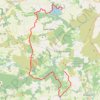 Trace GPS Les Monts d'Arrée, jour 2, itinéraire, parcours