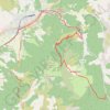 Trace GPS La Jasse - Col de Pierre Basse, itinéraire, parcours