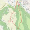 Trace GPS Balade "genêts et cistes" Belmont-sur-Rance, itinéraire, parcours