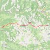 Trace GPS Via Podiensis Golinhac-Conques, itinéraire, parcours