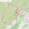 Trace GPS Balazuc - Tour Reine Jeanne - Viel Audon, itinéraire, parcours