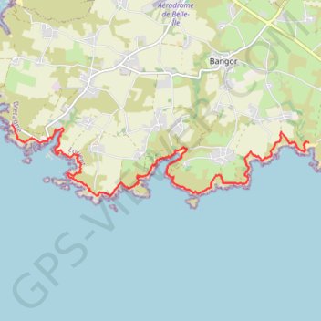 Trace GPS Jour 3/5 Marchez des Aiguilles de Port Coton à la plage d’Herlin, itinéraire, parcours
