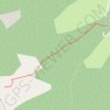 Trace GPS Montagne de l'Arp, itinéraire, parcours